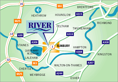 Map for River Plastics